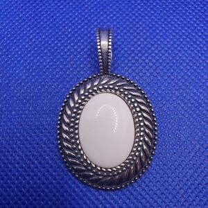 Nice heavy sterling silver pendant
